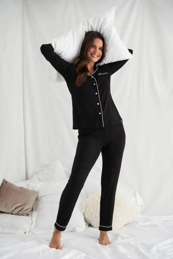 Pyjama Zwart Wit