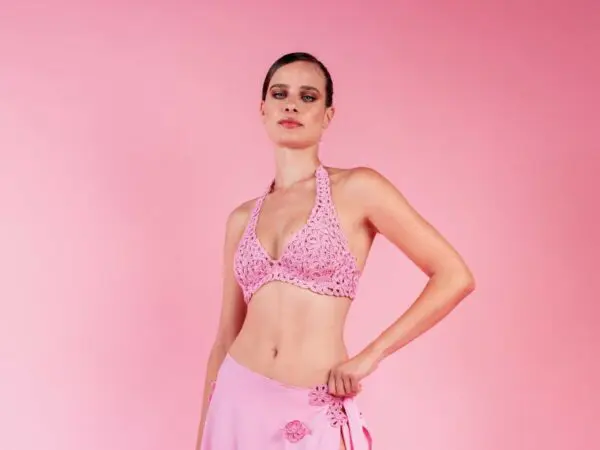 Geknoopte bikini
